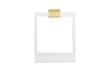 © Krtola  - Blank instant frame with adhesive tape creating a customizable mock-up for displaying memories, transparent background
