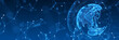 © metamorworks - 地球と通信ネットワーク。DX、グローバル、未来、サイバー、セキュリティ、IT、ビジネス、テクノロジー
