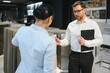 © Serhii - Professional consultation in ceramic tile store