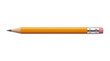 © creativestock - Yellow wooden pencil transparent PNG isolated school supply cutout for education, writing and design projects