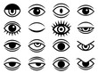 © Suci - Minimalist Eye Icon Set for Vision, Identity, and UI Design
