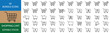 © MDFardose - 50 Shopping Cart Vector Outline Icons Set – Editable Black Line E-commerce, Retail, Checkout, Delivery & Shopping Basket Symbols Collection for UI UX Apps, Web Design, Isolated on White Background