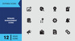 © Jemi - Comprehensive Reward Program Management and Loyalty Dashboard Solid Icon Graphic Collection