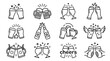 © Susu - Cheers! Beer Glasses and Bottles Toasting Icon Set - Celebration and Party Vector Collection