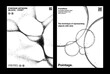 © KKK - Abstract Biomorphic Pointillism Poster Set with Organic Bubbles, Fluid Forms and Dense Dot Textures Black and White Modern Minimal Style