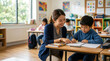 © edivaldo - Teacher Supporting Student Learning