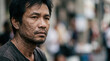 © sakson - Portrait of a man reflecting on life’s challenges amidst urban background highlighting effects of smoking and health risks