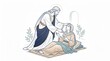 © Septian - Jesus Blessing a Woman