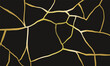 © Elena - Kintsugi inspired texture with gold veins creating elegant patterns. Abstract marble background featuring crackle lines, broken stone effect, and luxurious golden accents.