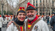 © dhea - A Joyful Couple Celebrating Tradition During The San Isidro Festival In Madrid Wearing Authentic Spanish Folk Costumes
