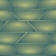 © Endang - abstract blue background,This image uses gradients of sage green and teal with a soft lighting effect in the center of each shape, creating a sense of depth, realistic shadows, and an elegant futurist