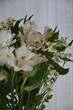 © Кристина Горошко - a bouquet of white flowers with daisies