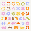 © Rawpixel.com - Colorful abstract geometric shapes element vector set