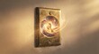 © FryArt - Light switch with cosmic energy vortex effect