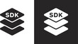 © MdSofiar - SDK Icon. Software Development Kit Symbol Representing Application Development, Programming Tools, API Integration And Developer Resources.