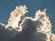 © LemPro Filming Life - Iridescent clouds in blue sky with bright sun light