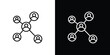 © Annimo - Social network icon outline symbol pack