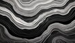 © Benjamin - Black And White Cross Section Of Geological Strata With Wavy Lines And Granular Textures Geology Layers