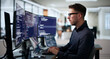 © Andrey Popov - Young Software Engineer Coding Algorithm On Laptop