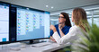 © Andrey Popov - Young Healthcare Scheduler Updates Medical Calendar