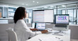 © Andrey Popov - Nurse Reviews Patient Medical Records On Laptop
