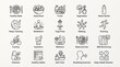 © cimcim - Corporate wellness and professional sports lifestyle icon set representing healthy habits and balanced daily routines for productivity and health
