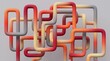 © Ai Masters - Abstract composition of colorful interconnected tubes or pipes with abstract