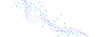 © Alfan Subekti - Abstract blue plexus and gradient wave flow on white background. Minimalist vector illustration for medical innovation, science, and technology web banner and presentation.