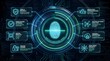 © Irsan - Digital Biometric Security System Concept