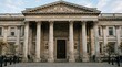 © AGUNG - Grand Neoclassical Building with Tall Columns and Pediment.