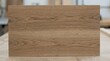 © P AI - Wooden Cutting Board on Kitchen Countertop with Spacious Surface