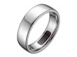 © SheulyAkter - Silver metallic ring with a polished surface and beveled edge on transparent background band