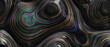 © UmmeFarhatunnesa - Abstract fluid art texture with iridescent oil like swirls flowing dark liquid gradients and holographic color shifts creating a dynamic futuristic background for modern avant garde design projects