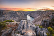 © Marco - Canyon mit Felsen zum Abendrot in Kroatien