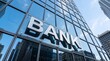 © Sulastri - Modern bank building exterior glass facade financial institution architecture