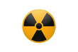 © Krtola  - Circular yellow radioactive danger sign