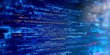 © Ilja - Abstract Digital Background Featuring Scrolling Lines of Computer Programming Code on Dark Display