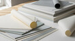 © Rafael - Minimalist Design Studio Supplies: Paper Stacks, Rolls, Swatches