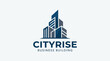 © HENDI - Modern Cityrise Business Building Logo Design Concept for Corporate Identity and Branding
