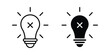 © Rubina - Light off icon vector illustrations group