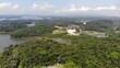 © Ricardo_S_Levenhagen - A represa Billings, em São Bernardo do Campo, cidade da região da Grande São Paulo, Brasil,  em imagem aérea obtida com sobrevoo de drone.