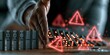 © Mia - A conceptual risk control graphic illustrating crisis prevention, operational stability, strategic protection, problem interception, and safeguarding organizational processes from disruptions