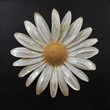 © Artworld - daisy on black background