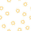 © PikePicture - pattern jewelry boho sun cartoon. macrame vintage, chic earthy, natural festival jewelry boho sun sign. seamless symbol vector illustration