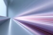 © Anna - Abstract metallic light streaks converge in a futuristic perspective, speed concept, digital innovation, modern technology, motion design.
