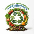 © Beda - International Day of Awareness of Food Loss and Waste Concept Illustration