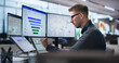 © Andrey Popov - Young Marketing Manager Studies Sales Funnel Data
