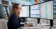 © Andrey Popov - Young Woman At Computer Analyzing Medical Billing Data