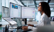 © Andrey Popov - Corporate Trainer Analyzes Employee Progress Charts