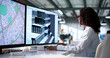 © Andrey Popov - Young African Architect Uses 3D Software On Computer